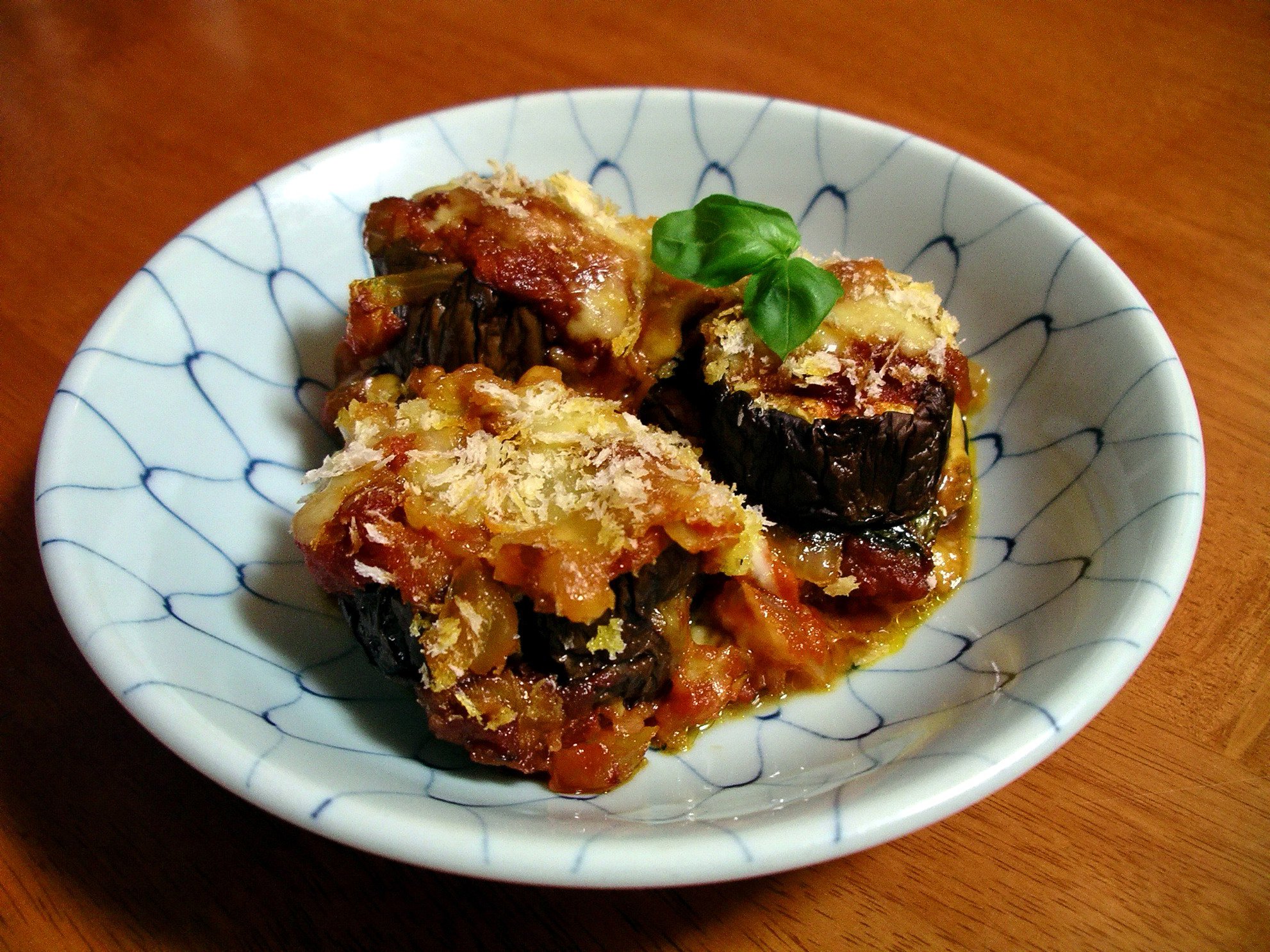 Aubergines à la parmesane